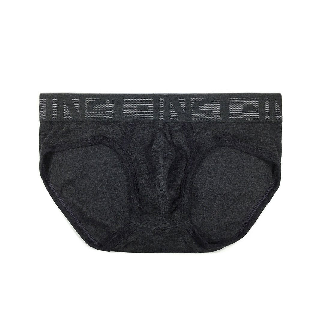 Hand Me Down Low Rise Brief Coal Heather - C - IN2 New York