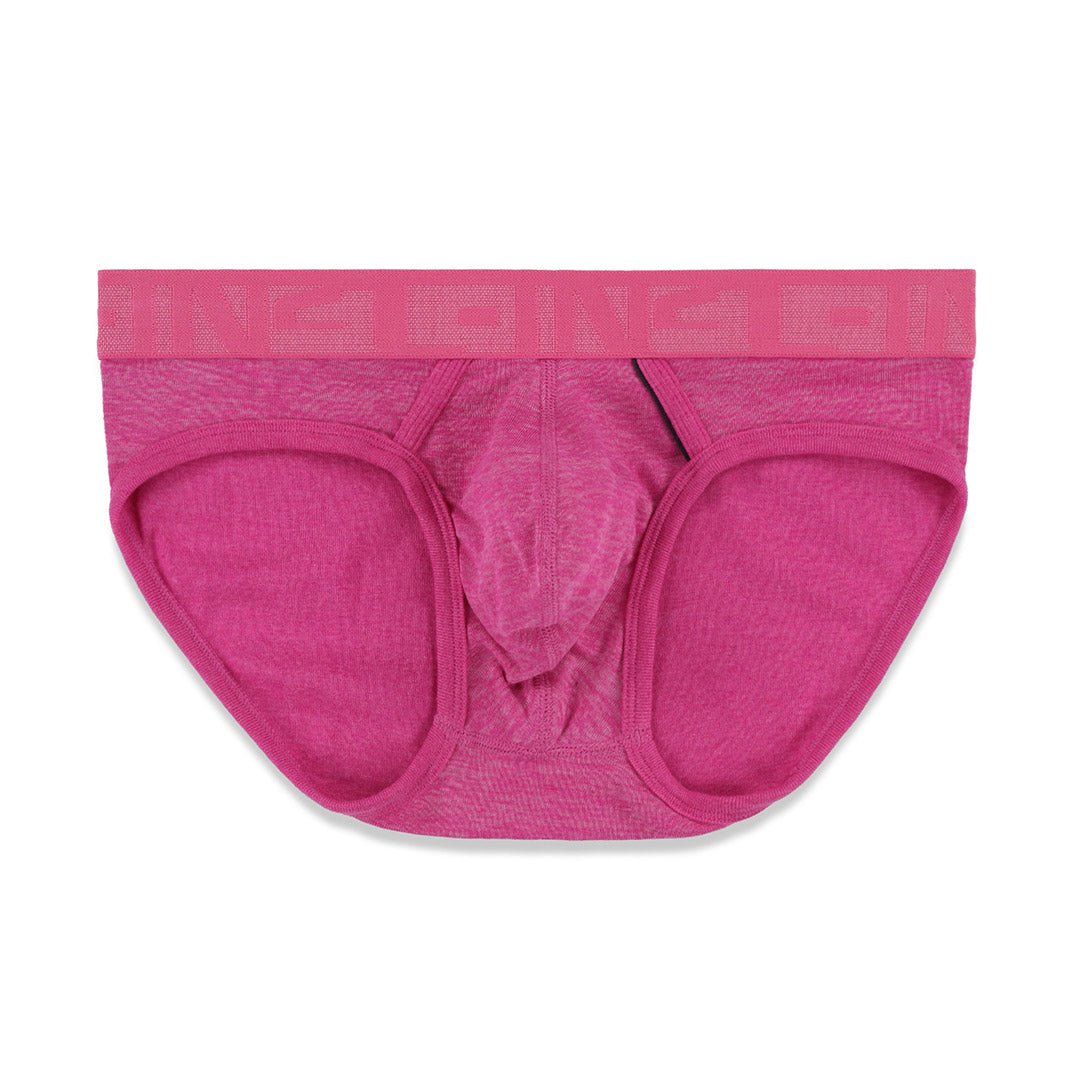 Hand Me Down Low Rise Brief Penn Pink Heather - C - IN2 New York