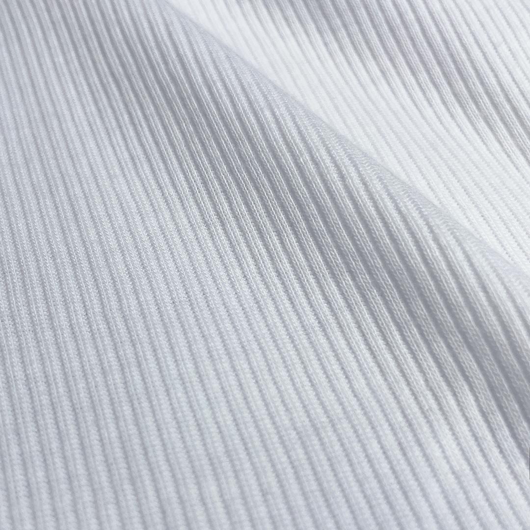 Layers Classic Ribbed Fitted Tank White - C - IN2 New York