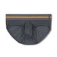 Scrimmage Low Rise Brief Channing Charcoal - C - IN2 New York